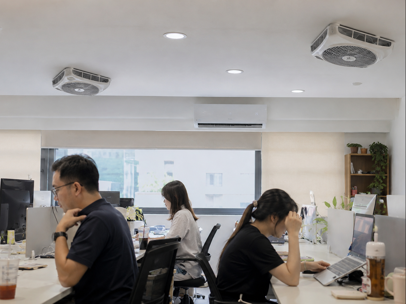 提升冷房效率，循環扇與冷氣完美搭配的秘密